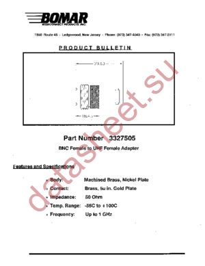 3327505 datasheet  